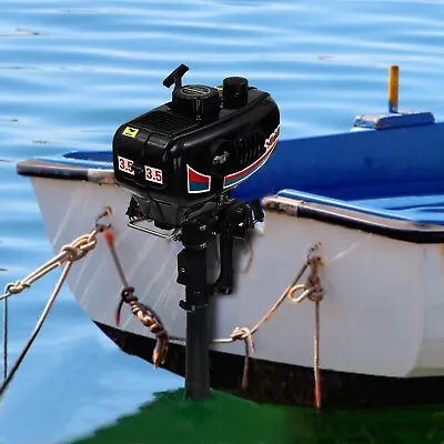 Buy  2.6KW 2-Stroke Outboard Motor Fishing Boat Engine CDI Water-Cooled System • 258.35$
