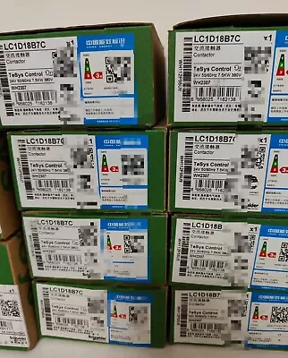 Buy LC1D18B7C Brand New Schneider AC Contactor With Box Free Shipping LC1-D18B7C • 24.50$