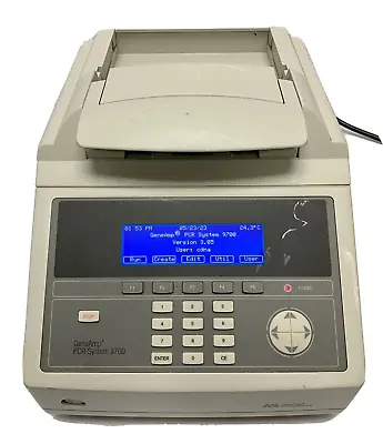 Buy AB Applied Biosystems GeneAmp PCR System 9700 Thermal Cycler N8050200 • 199.99$