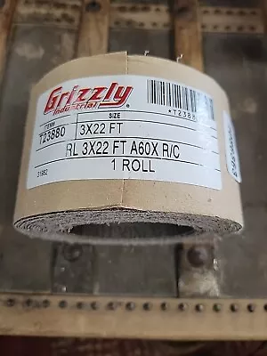 Buy Grizzly T23880 - 3  X 22' 60 Grit A/O Sanding Roll  • 22$