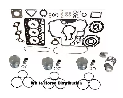 Buy New Engine Overhaul Kit STD Fits Kubota BX23S • 489.66$