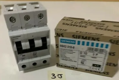 Buy Siemens Circuit Breaker 5sx2 310-8 D10  3p New W/ Box! Fast Shipping! • 25$
