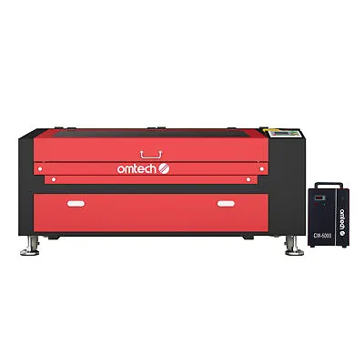 Buy OMTech 100W 40x24 CO2 Laser Engraver Cutter With Motorized Z With Water Chiller • 3,799.99$