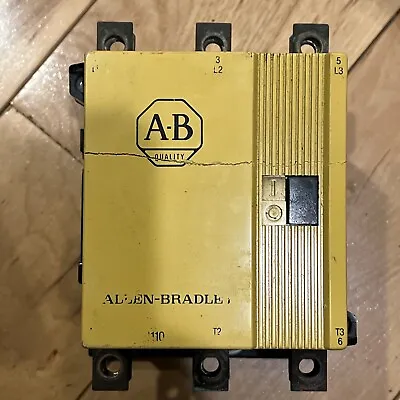 Buy Allen Bradley 100-b110n*3 Series B Contactor 3 Phase 110 Amp 600 Volt Pre-owned • 45$
