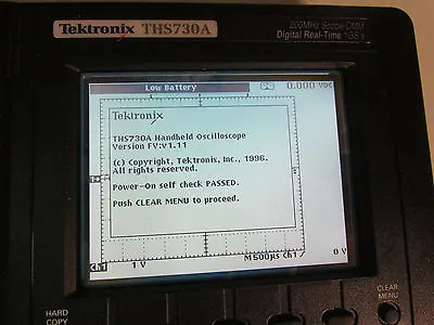 Buy Tektronix THS730A  Digital Oscilloscope 200MHz DMM • 700$