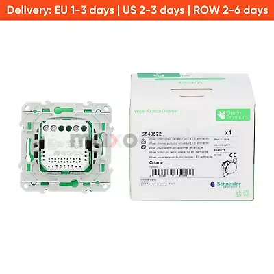 Buy Schneider Electric S540522 Odace Wiser Connected Dimmer Anthracite New NFP • 22.15$