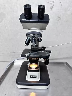 Buy Nikon Alphaphot-2 YS2-T Professional Microscope With 4 Objectives TESTED EX+ • 250$