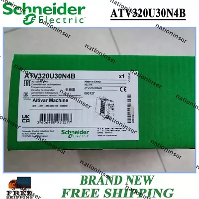 Buy NEW 1PC Schneider ATV320U30N4B Inverter Schneider Electric ATV320U30N4B • 601.50$