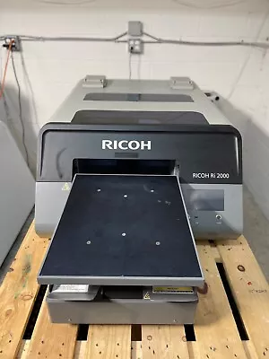 Buy Ricoh Ri 2000 DTG Printer Used Garment Printer - Great Condition, 6 Months Old • 10,000$
