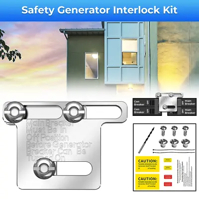 Buy Generator Interlock Kit For Siemens Mury Chalenoer & TE Sub Panels 100-200 Amp • 39.99$