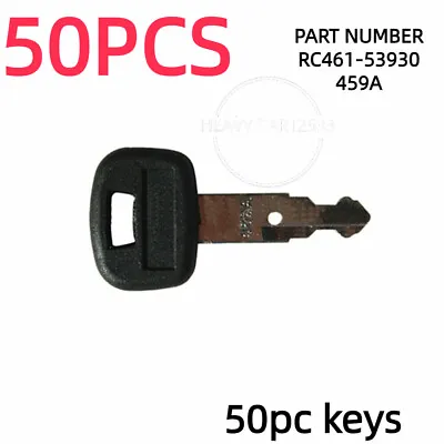 Buy 459A  50PC Keys For Kubota Mini Excavator, Backhoe, Skid Steer, Track Loader • 49.99$