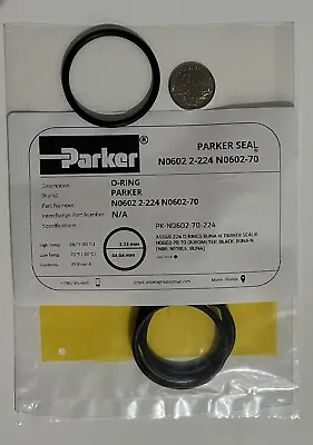 Buy Parker O-ring Seal N0602 2-224 N0602-70 • 12$