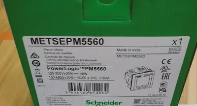 Buy SCHNEIDER ELECTRIC PowerLogic Power Meter METSEPM5560 NEW In Original Packing US • 765$