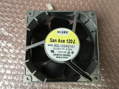 Buy For Sanyo Denki SanAce120L DC24V 0.50A Cooling Fan 9GL1224G107 • 36.10$