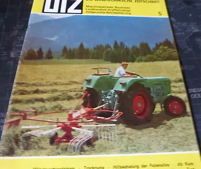 Buy DLZ 5/1971 Fendt/JF/Unimog/Deutz Fahr/IHC/Claas/MF 520/Large Harvester/Holder • 10.76$
