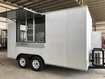 Buy 8x14 New Concession Food Trailer. Custom Trailers Manufacturer 7x10, 8x12, 8x16 • 17,350$