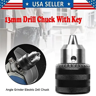 Buy Drill Chuck Heavy Duty Convert Impact Driver And Wrench To Drill Angle Grinder • 12.95$