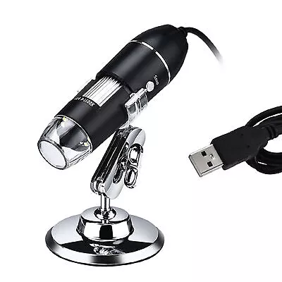 Buy 1600X USB Digital Microscope For Electronic Accessories Coin Inspection K6H9 • 15.29$