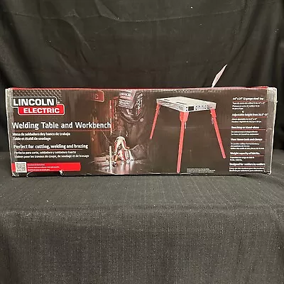 Buy Lincoln K5334-1 Portable Welding Table Folding Workbench 21  X 44  • 215$
