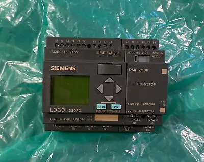 Buy Siemens LOGO 230RC & DM8 230R Programmable Logic Controller • 149.99$