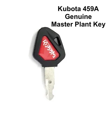 Buy Kubota 459A Genuine Master Plant Key For Excavators Diggers Loaders Skid Steers  • 9.27$