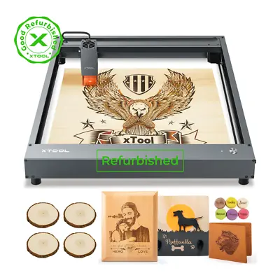 Buy (Refurbished) XTool D1 10W Laser Engraver, Higher Accuracy Engraving Machine • 239.99$