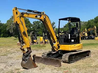 Buy 2018 Caterpillar 305E2 CR Excavator Trackhoe Backhoe Auxiliary Hydraulic Bidadoo • 18,500$