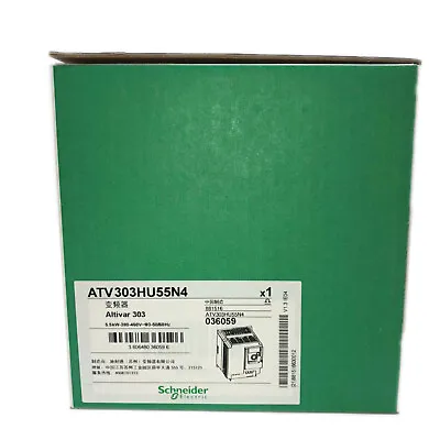 Buy Schneider ATV303HU55N4 Frequency Inverter Converter Input 3ph 380V Output 5.5kW • 496.25$