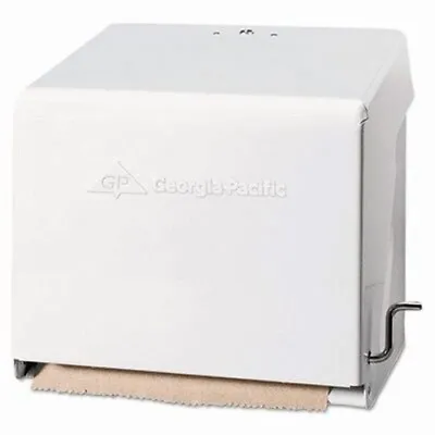 Buy Georgia Pacific Mark II Crank Roll Towel Dispenser, White (GPC56201) • 66.14$