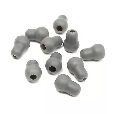 Buy 10Pcs Silicone Gray Soft Eartips Earplug Earpieces For Littmann Stethoscope • 9.79$