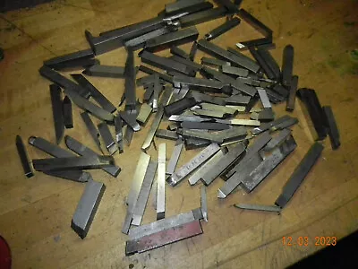 Buy Lot 294-a Pile Of Used Metal Lathe Shaper Cutter Bit Stock • 89.99$