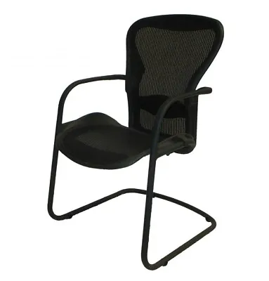Buy Herman Miller Aeron Side Chair Size B Desk Chair With Adjustable Lumbar Back • 329.99$