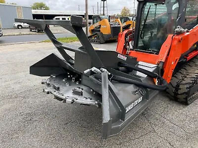 Buy NEW - CID Skid Steer Forestry Disc Mulcher 60” Cut, 32 To 44 GPM Made In USA! • 21,995$