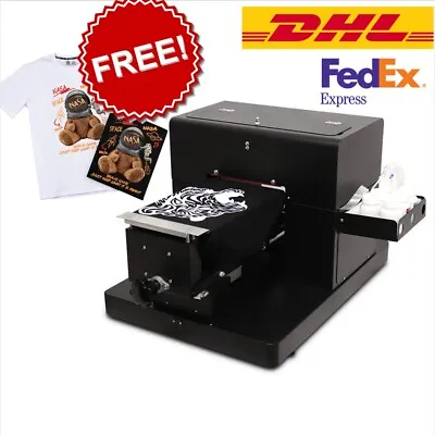 Buy The Best A4 DTG T-Shirt Printer With Rip Software. 5 COLORS DTG INK INCLUDED • 2,680$