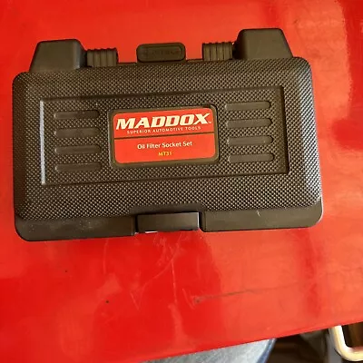 Buy Maddox 3/8  Drive Oil Filter Sockets Set Fits 27mm 32mm 35/36mm Cartridges 3 Pcs • 36$