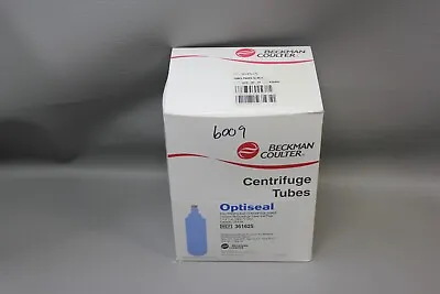 Buy New Box 56 Beckman Coulter Optiseal Centrifuge Tubes With Plugs 361625 • 199.99$