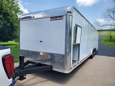 Buy 2020 Discovery 8.5 X 32' Insulated ENCLOSED RACE CARGO CAR HAULER TRAILER Loaded • 1$