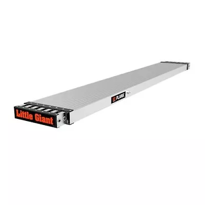 Buy 8'-13' Little Giant Adjustable Aluminum Scaffold Plank, 2 Person, 500lb Rated • 329.99$