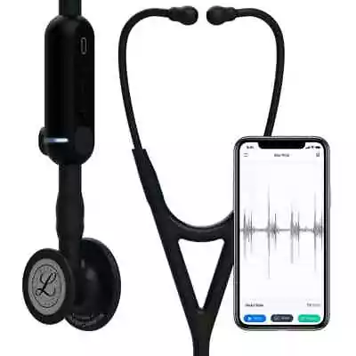 Buy 3M™ Littmann® CORE Digital Stethoscope, 8890, Mirror Chestpiece, Black Tube • 329.99$