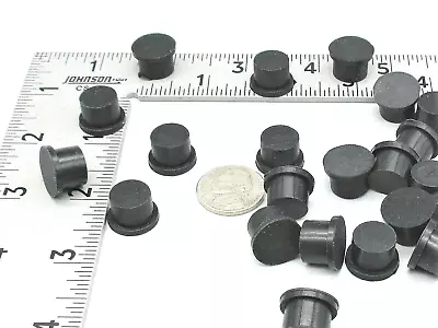Buy 11mm Rubber Hole Plugs  Push In Foot Bumper Compression Stem  Various Pack Sizes • 12.75$