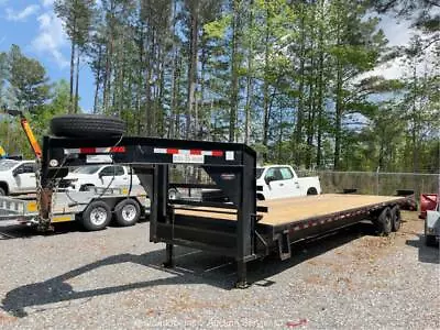 Buy 2022 Bluff City Fabrication 30' TA 14K Gooseneck Ramp Equipment Trailer Bidadoo • 1,350$