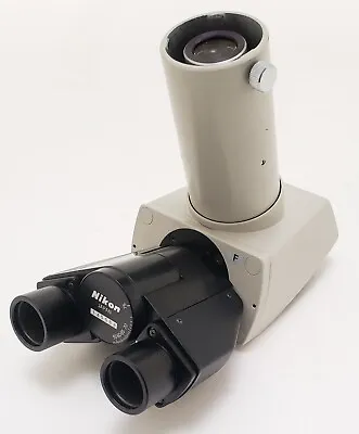 Buy Nikon F Trinocular Microscope Photo Ready Head Labophot Optiphot Alphaphot JAPAN • 84$