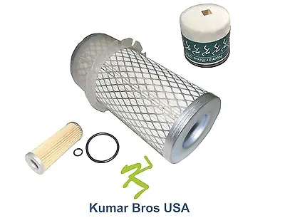 Buy New Filter KIT AIR/FUEL/OIL FITS Kubota B5200D B5200E B6200D B6200E • 30.99$