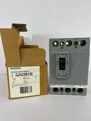 Buy Qjh23b125 Siemens 3 Pole 125amp 240v Circuit Breaker ( New In Box )  • 575$