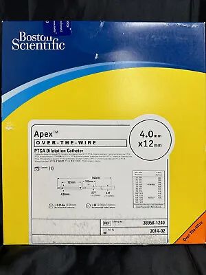 Buy Boston Scientific Apex OTW 4.0mm X 12mm, REF: 38958-1240, Educational • 23.50$
