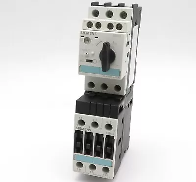 Buy Siemens Schütz 3RT1025-1AP00 7.5kW 230V + Circuit Breaker 3RV1021-4BA10 14-20A • 29.20$