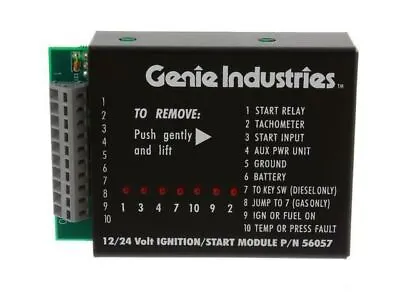 Buy Fits Genie Part # GN56057GT - IGNITION START MODULE,12/24V • 338.99$