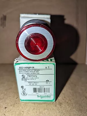 Buy Schneider Electric Illum Push Button Operator,30mm, Red 9001KR9P1R, NEW In Box • 120$