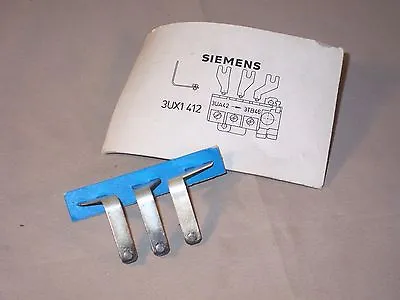 Buy SIEMENS 3UX1412 Overload Mounting Kit (NIB) • 14$