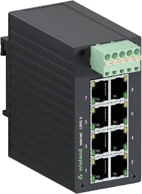 Buy New Wieland Wienet UMS 8 HW: 1.2 Wieland 83.040.0001.0 IP Ethernet Switch 8 Por • 225$